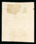 Stamp of Indian States » Barwani 1921 1/2a perf.7 blurred impression on soft wove paper used plus 1921 1/4a imperf. on vertically laid paper used