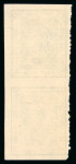 Stamp of Indian States » Idar 1944 1/2a blue-green with variety imperf. between in vertical pair, unused