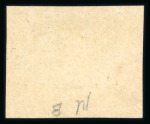 Stamp of Egypt » 1867-69 Penasson » Essays 1867 Essay of V. Penasson: Imperforate die proofs in