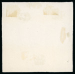 Stamp of Egypt » 1867-69 Penasson » Essays 1870 Essays of Riester, Paris: 20pa yellow with red