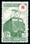 Stamp of France » Colis Postaux 1945, Série non émise Y&T n° 244-247 **,