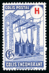 Stamp of France » Colis Postaux 1945, Série non émise Y&T n° 244-247 **,