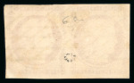 Stamp of France » Type Cérès de 1849-1850 1849, Type Cérès, Y&T n° 6 en paire, oblitération grille sans