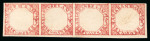 Stamp of Indian States » Bhopal 1872 1/2a red double frame and single frame and 1878 1/4a black group