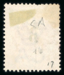 Stamp of British P.O. in Siam (Bangkok) » Cancellations Chessboard: 1882-85 CA 8c orange, cancelled by clear