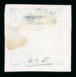 Stamp of Indian States » Kishengarh 1900 1a blue, imperforate on thin white wove paper, unused