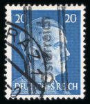 Stamp of Austria » 1945 Provisionals Austria 1945 Graz Issue 20Pf so- called 2 hours provisional