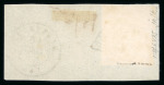 Stamp of France » Type Cérès de 1849-1850 1849, 1fr carmin brun sur fragment, obliteration