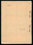 Stamp of Indian States » Barwani Booklets: 1947 Booklet with grey tissue covers inscribed "32 STAMPS / Value Re. 1/-", complete