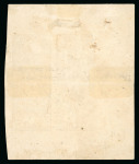 Stamp of Indian States » Barwani 1932-47 close setting 1a brown imperf. plate proof on gummed paper in rejoined sheetlet of 4