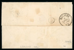 Stamp of France » Lettres Classiques 1871 Lettre affranchissement mixte Bordeaux 10C + Empire Lauré 20C pour Belgique