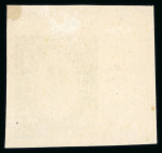 Stamp of Indian States » Barwani 1933-47 wide setting 4a sage-green imperf. proofs on gummed paper, two singles