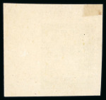 Stamp of Indian States » Barwani 1933-47 wide setting 4a sage-green imperf. proofs on gummed paper, two singles