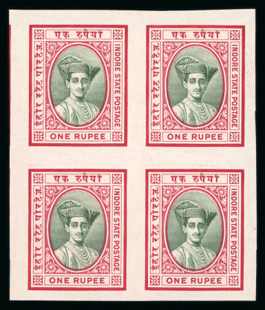 Stamp of Indian States » Indore 1927-37 Fifth Issue unused and used small group of
