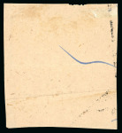Stamp of Indian States » Soruth 1949 1a on 1/2a black and deep blue surcharged in red and further overprinted official "Service" in red manuscript