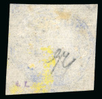Stamp of Indian States » Jammu & Kashmir 1866 1a royal blue unused, ex Kasmir Blue