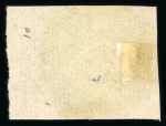 Stamp of Indian States » Jammu & Kashmir 1874-76 Special Printing 1/2a emerald-green group incl. three unused,