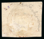 Stamp of Indian States » Jammu & Kashmir 1877-78 European Laid Paper group incl. 4a red, 1/2a black (8 + pair), 1a slate-blue (4) and 9 examples of reprints/forgeries,