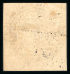 Stamp of Indian States » Jammu & Kashmir 1877-78 European Laid Paper group incl. 4a red, 1/2a black (8 + pair), 1a slate-blue (4) and 9 examples of reprints/forgeries,
