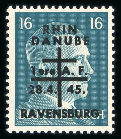 Stamp of France » Libération Ravensburg : série Mayer n° 1/19 neufs **, dont n°