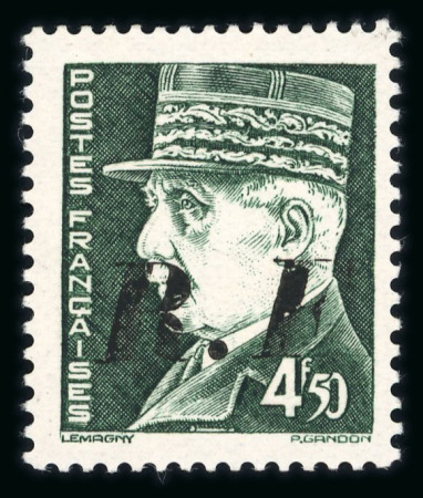 Stamp of France » Libération Pons (Charente Maritime): type Pétain, série Mayer