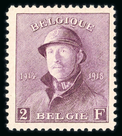 Stamp of Belgium 1919, complete set Y&T 165/178 * MH,  "Roi Casqué",