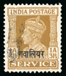 Stamp of Indian States » Indian States Collections and Lots Convention States: 1887-1940s accumulation in large, well filled stockbook and loose stockpages