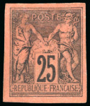Stamp of Large Lots and Collections France: General issues 1859-93 useful range including 1859 to 80c, 1870 1c and 30c,...