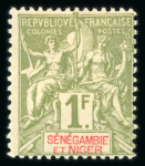 Stamp of Large Lots and Collections French Colonies - Africa: French Sudan, Senagambia and Niger,  Niger and Ubangi-Shari