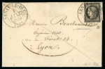 Stamp of France » Type Cérès de 1849-1850 1849, Lettre de Arnay-le-Duc (Cote d’Or) pour Lyon