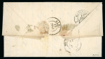 Stamp of France » Présidence de 1852 1854, Lettre du Corps Expéditionnaire d’Italie pour Albi (Tarn)