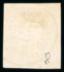 Stamp of Austria » Newspaper Stamp 1861 1861 1,05kr, zwei Exemplare, eines in Hellgrau und das andere in bräunlichem Lila