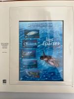 Stamp of Colonies françaises » TAAF 2002-2017, collection dans une belle reliure Safe **