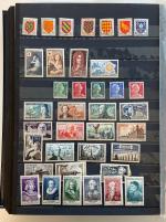 Stamp of France » Collections 1849-1970, Dans un gros classeur, collection très fournie