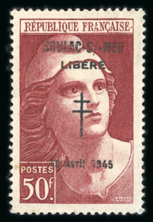 Stamp of France » Libération Soulac sur Mer (Gironde): type Marianne, Mayer n°6Ma