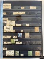 Stamp of Large Lots and Collections 1853-1955 collection de timbres neufs dans 1 classeur