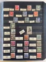 Stamp of Large Lots and Collections 1853-1955 collection de timbres neufs dans 1 classeur