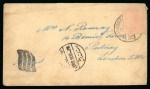 Stamp of Thematics » Crash & Wreck Mail 1918 wreck cover Egypt Great Britain. SS KINGSTONIAN