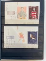 Stamp of Colonies françaises » Monaco 1967-1973, dans un petit classeur, lot de 14 essais