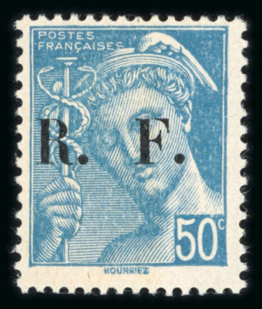 Stamp of France » Libération Thizy (Rhône): type Mercure, Pétain, série Mayer n°1/3**