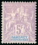 Stamp of Colonies françaises » Dahomey French Colonies - Dahomey: Benin including 1892 o/pt 4c to 1f...