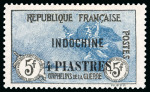 Stamp of Large Lots and Collections French Colonies - Indo-China: 1886 Cochin-China (4), 1888 Annan and Tongking (5), Indochina