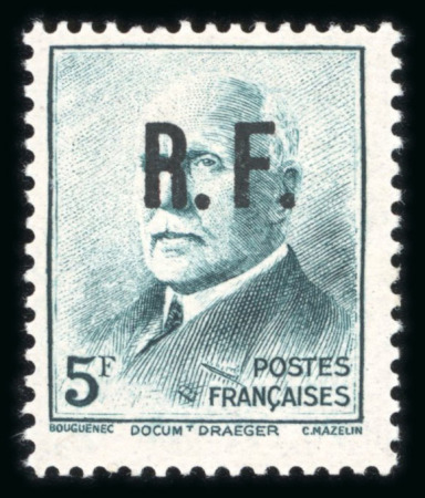 Stamp of France » Libération Poitiers (Vienne): Type Pétain, Mayer n°55/62 ** (sauf