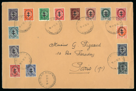 Stamp of France » Libération Paris (Gouvernement provisoire): Types Mercure, Pétain