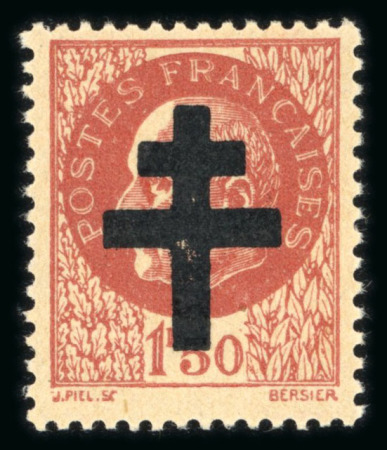 Stamp of France » Libération Paris (Seine): Type Pétain, Mayer n°1 *, cote 900€,