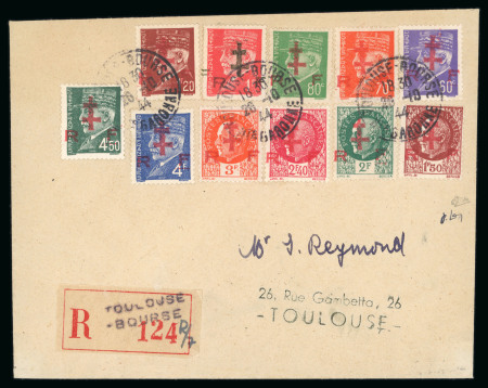 Stamp of France » Libération Toulouse (Haute-Garonne): Type Pétain, Mayer n°1/11