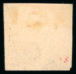 Stamp of Romania » 1858 Moldavian Bull's (21 July) Handstruck at Jassy on wove paper (81pa.) or laid paper (other values). » Reprints Romania 27pa black on yellow-rose, 54pa black on rose-white, 108pa black on rose-white, and 5pa