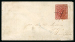 Stamp of United States » Confederate States » Postmasters' Provisionals Confederate postmaster provisionals 1861 Knoxville, TN, 5c carmine on grayish laid paper