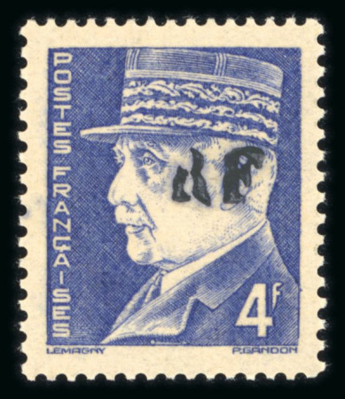 Stamp of France » Libération Tours-Gare (Indre et Loire): Type Pétain, Mayer N°12/14