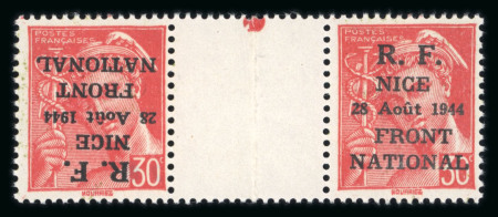 Stamp of France » Libération Nice (Alpes Maritimes): Types Mercure, Pétain, Mayer